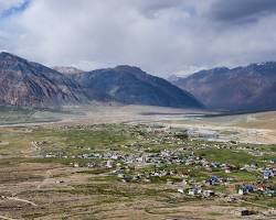 Suru Valley with Nun Kun peaks